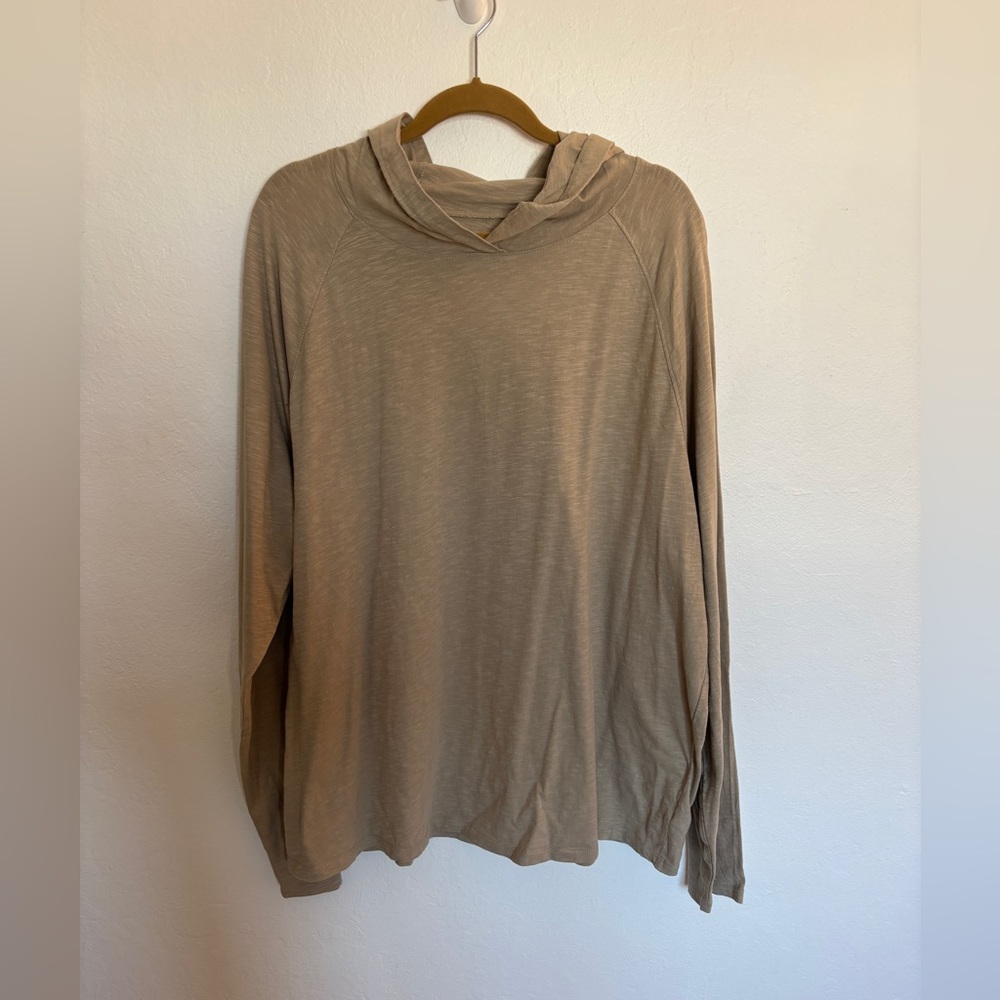 Goodfellow & Co Men’s Lightweight Hoodie Size XXL Tan/Taupe